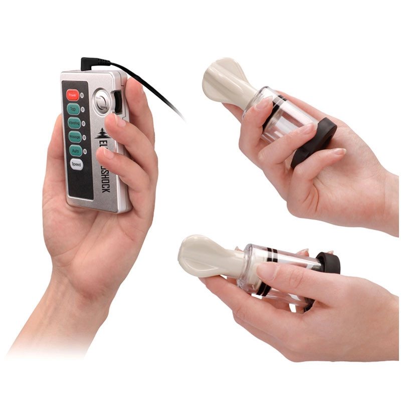 Mini succhia capezzoli con elettrostimolaziones - ElectroShock