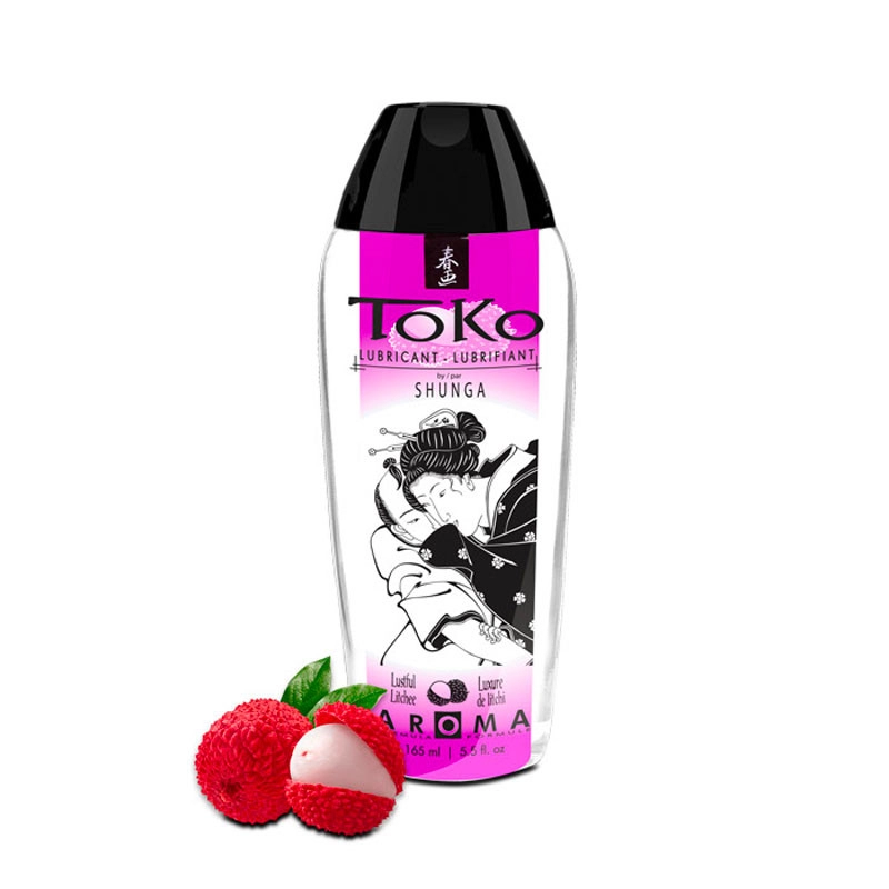 Aromatisiert Gleitmittel Toko Aroma (Litschi-Lust) - Shunga