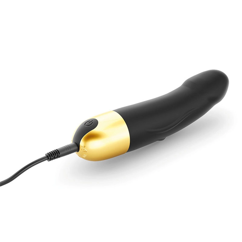 Vibromasseur point-G (Black Gold) - Dorcel Real Vibration S 2.0