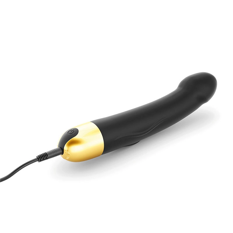 Vibromasseur point-G (Black Gold) - Dorcel Real Vibration M 2.0