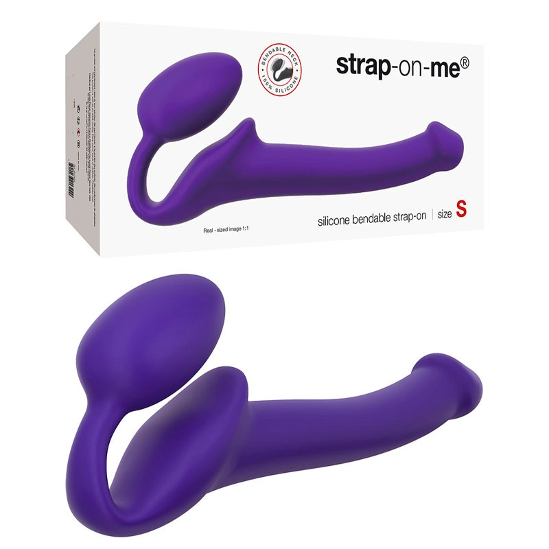 Double dildo Strap-On-Me SMALL (Violet) - Rimba