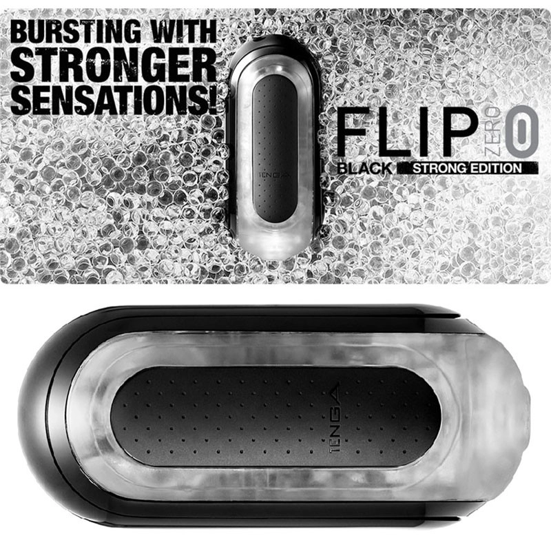 Tenga Flip Zero Black (Strong Edition)