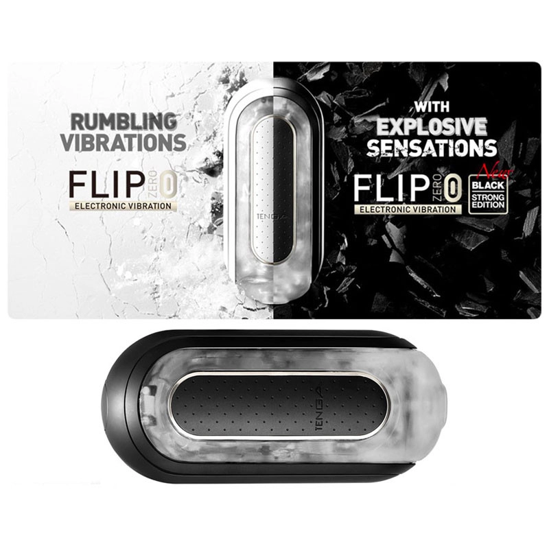 Tenga Flip Zero Electronic Vibration Noir (Strong)
