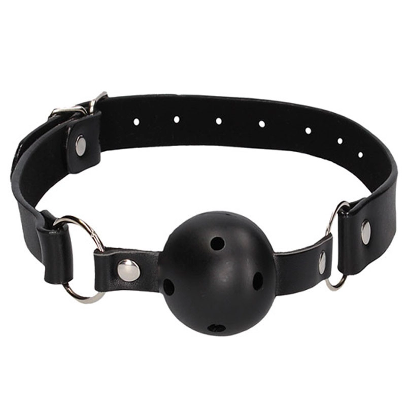 Ball Gag in con fori per la respirazione Ø 4.2 cm - Ouch!