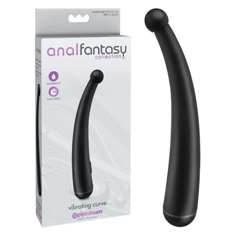 Anal Dildo Anal Fantasy Vibrating Curve - Pipedream