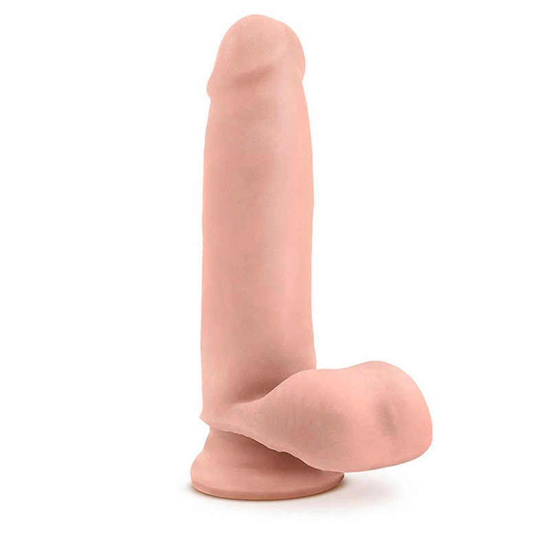 Realistischer Dildo 13.5 cm selbstschmierend Dr. Skin Glide - Blush