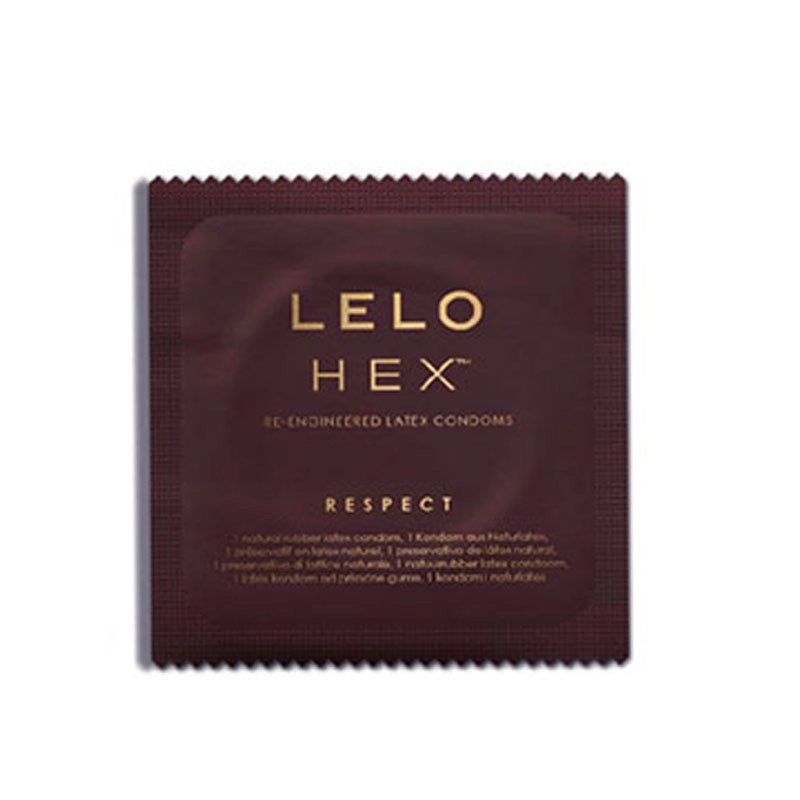 Préservatif LELO HEX Respect XL 12pces.