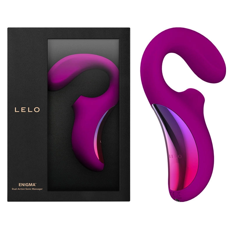 LELO Enigma (Deep Rose) - Stimulateur clitoris & Point G