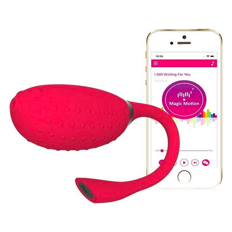 Vibrating Egg (Red) - Magic Motion Fugu