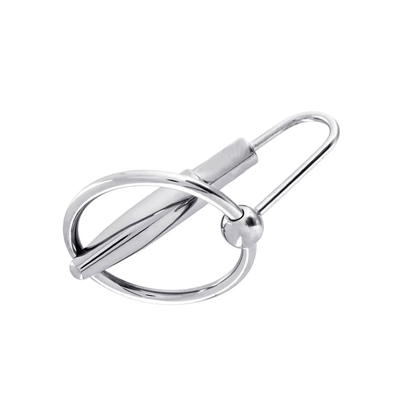 Plug urétral avec anneau de gland 25mm - Rimba