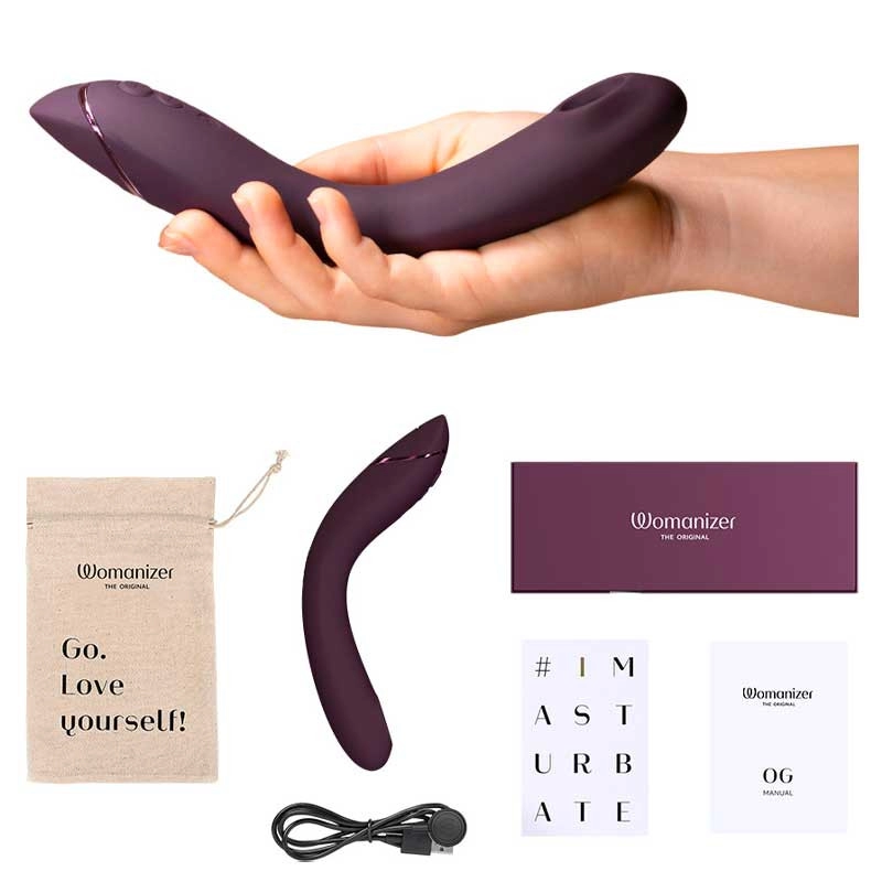 Womanizer OG  - Stimulateur Point G (Aubergine)