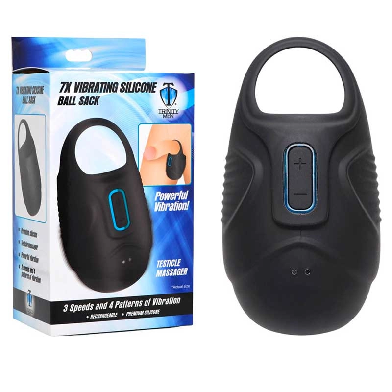 Cockring e stimolatore di testicoli Ball Sack - Trinity Men