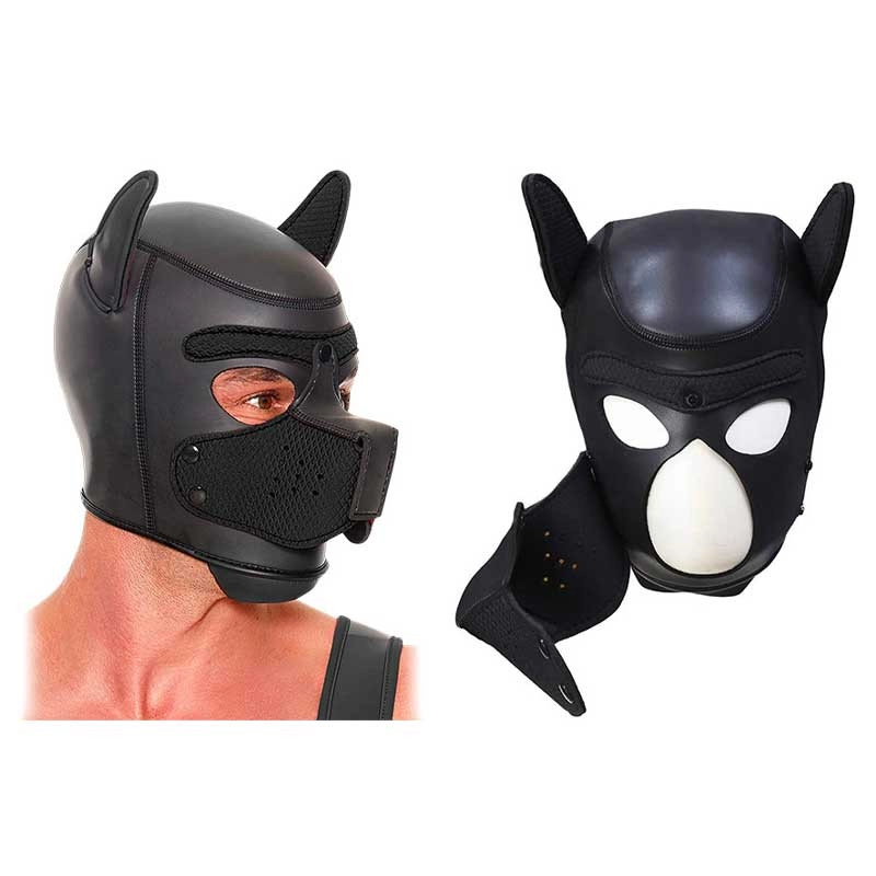 Cagoule BDSM tête de chien Puppy Play - Ouch!