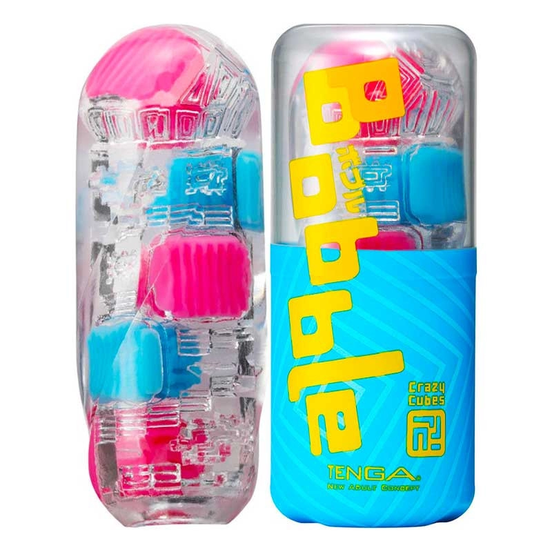 Tenga Premium Masturbator BOBBLE - Crazy Cubes