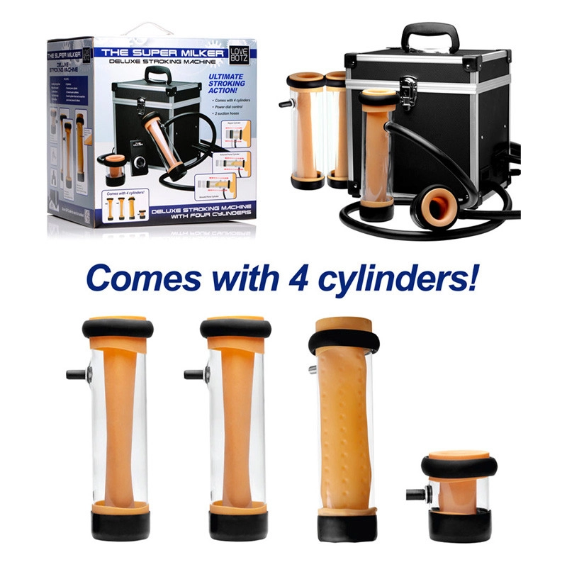 Machine à succions et fellations The Milker Deluxe - LoveBotz