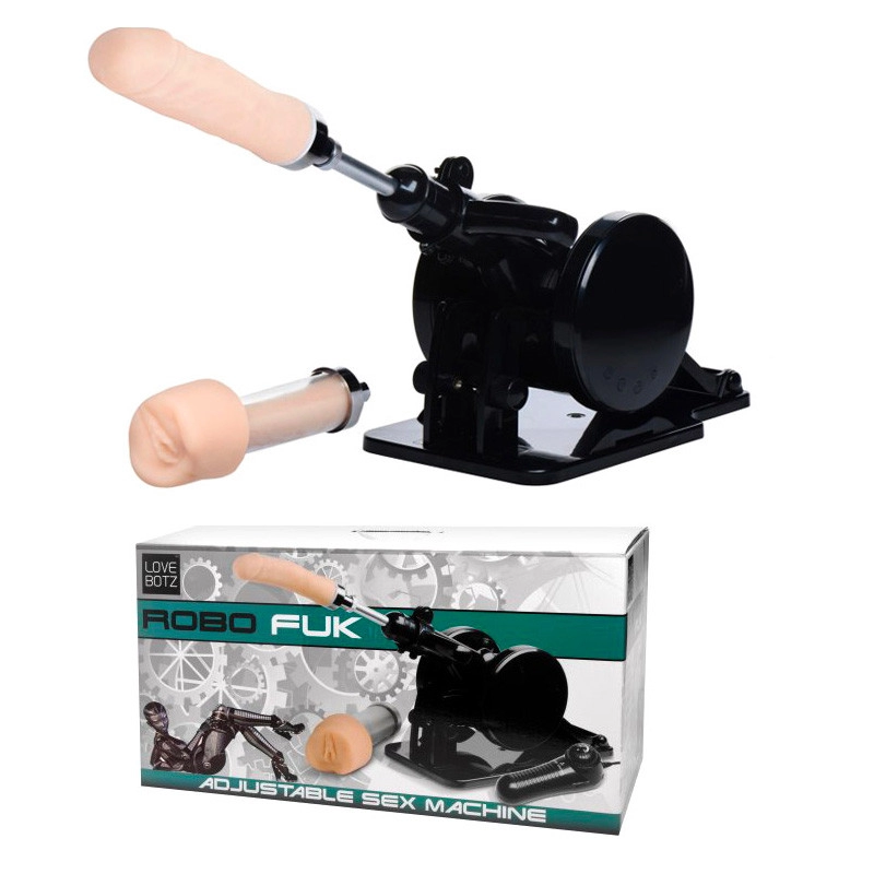 Fuck MaschineRobo Fuk (Scwarz) - LoveBotz