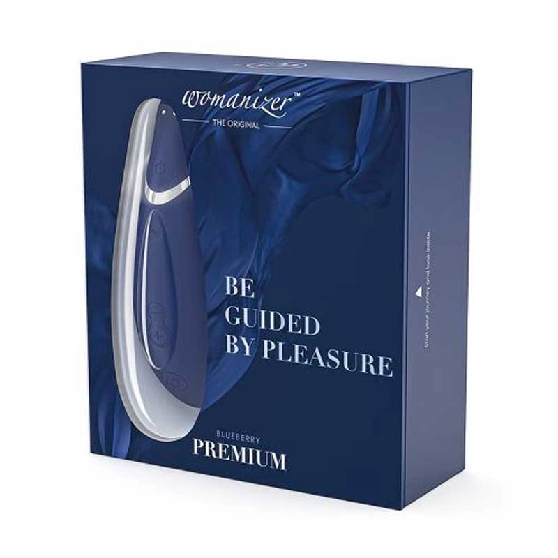 Womanizer Premium 2 (Blue) - Clitoral & G Spot Vibrator