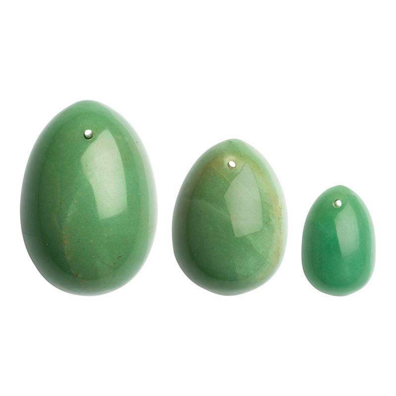 Yoni eggs in stone (Jade) - La Gemmes