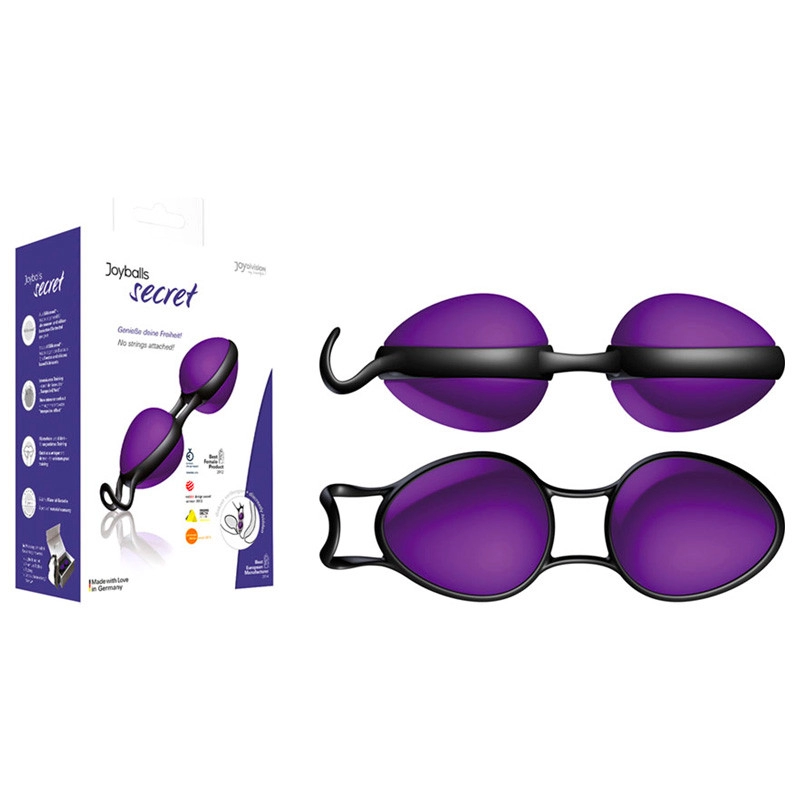Joyballs Geisha Balls senza cavo (Viola e nero) - Joydivision