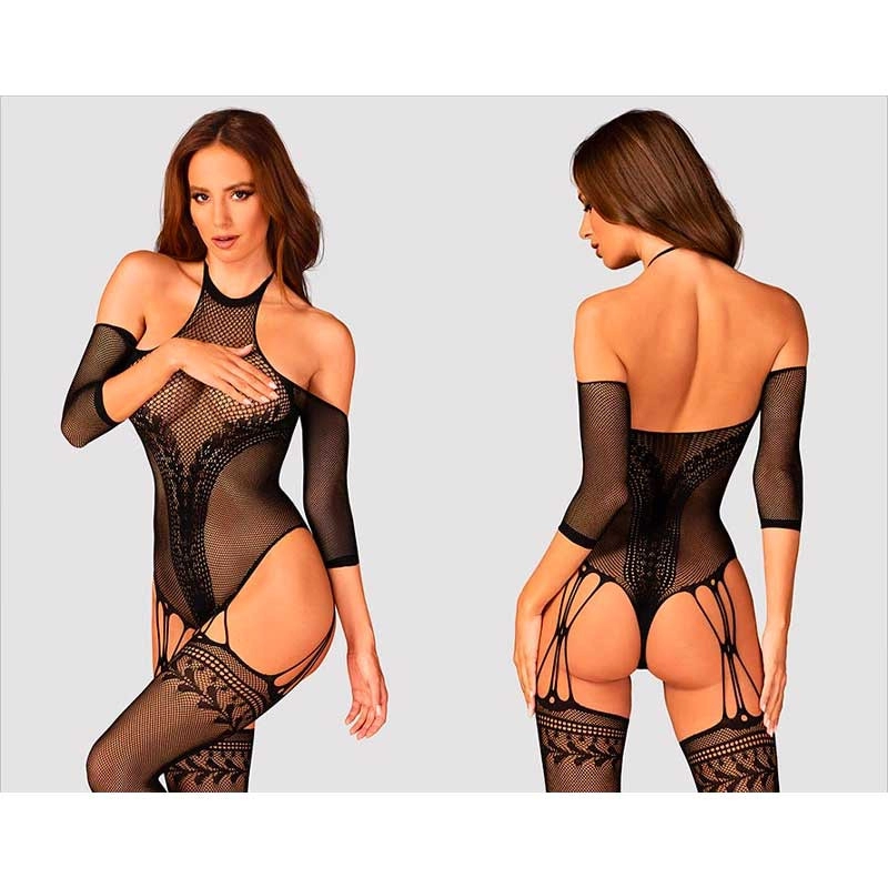 Bodystocking G333 (Nero) - Obsessive