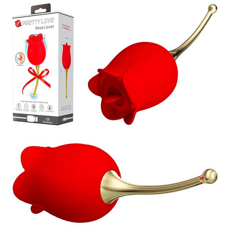 Stimolatore clitorideo Rose Lover - Pretty Love