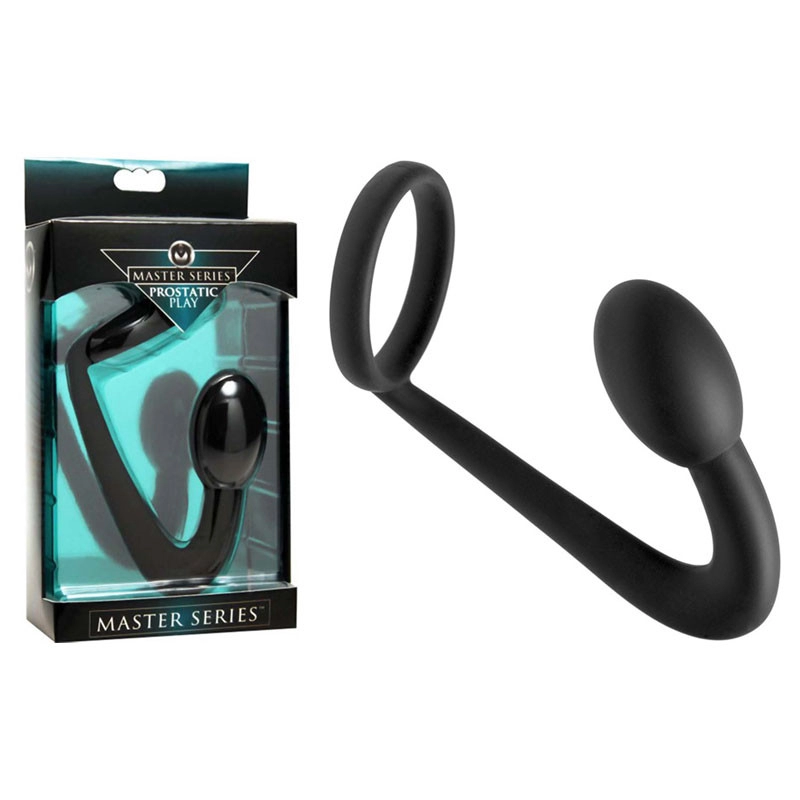 P-Spot Massager and Cockring Explorer - Master Serie