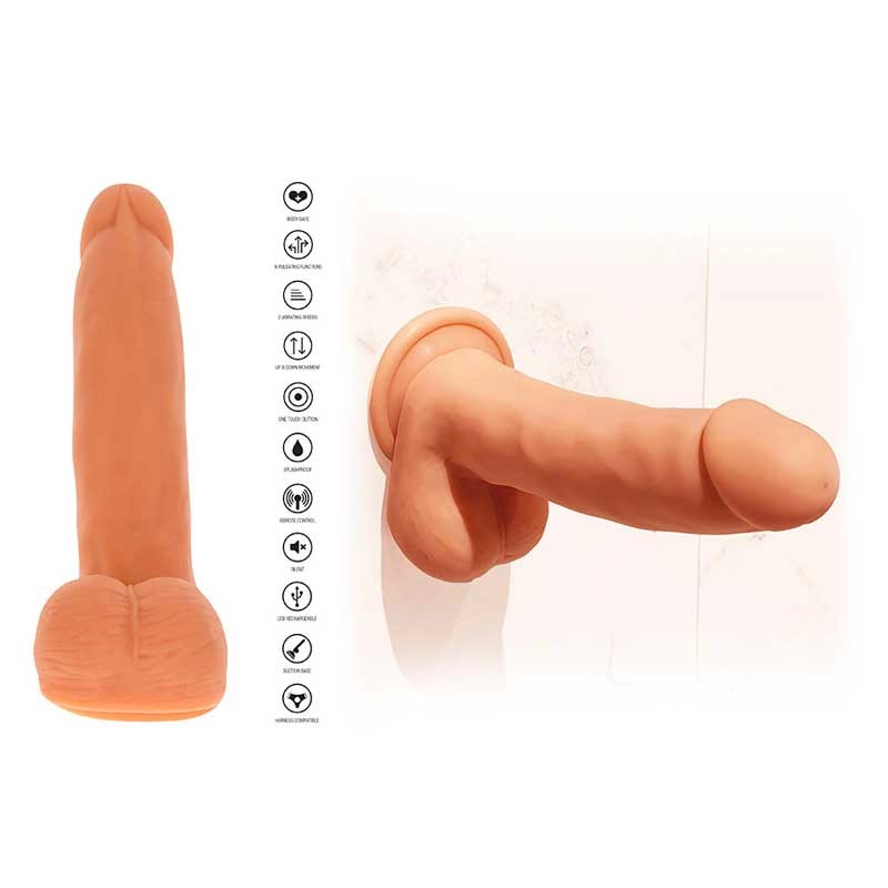 Get Real Naked Vibrator mit magnetischem Impuls - ToyJoy