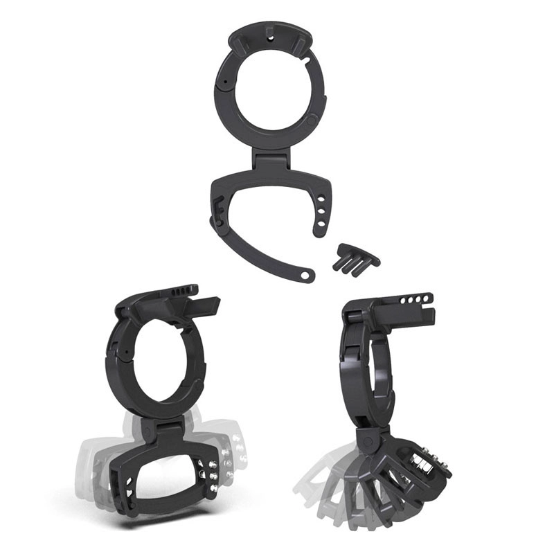 Anello di contenimento testicolare (per la gabbia Mystim Pubic Enemy) - Mystim