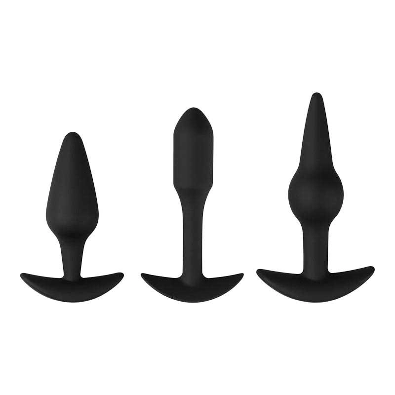 Set di plug anali Pleasure Kit (3 plug anali) - EasyToys