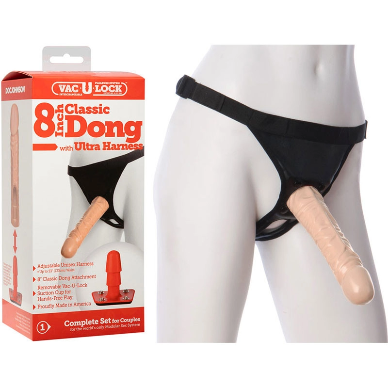 Realistischer Dildogürtel Vac-U-Lock Ultra Harness 6