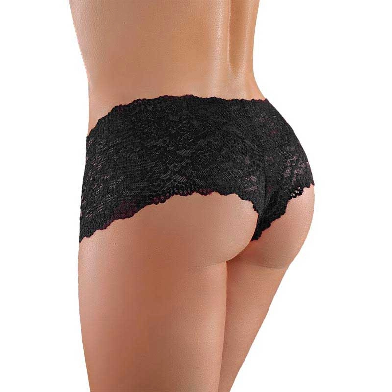 Offen Sexy Panty Candy Apple (Schwarz) - Allure