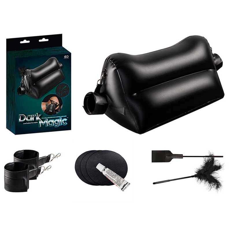 Aufblasbar Liebeskissen Dark Magic Triangle