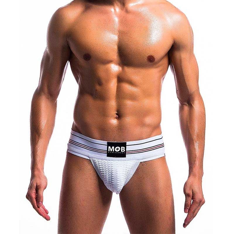 Jock strap Fetish Classic Wide (Bianco) - MaleBasics