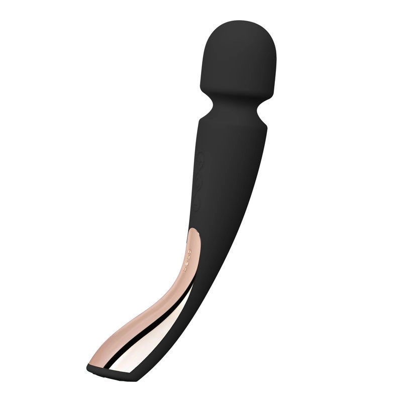 Smart Wand 2 Medium Vibrator (Black) - LELO