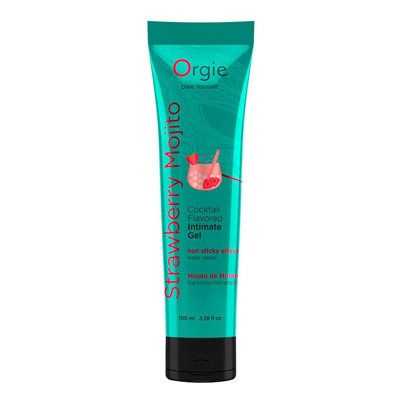 Lubrificante a base d’acqua Lube Tube Mojito alla fragola (100 ml) - Orgie