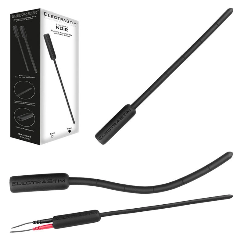 Sonde urètrale électrostimulante en silicone Cyrex ElectraStim - 7 mm