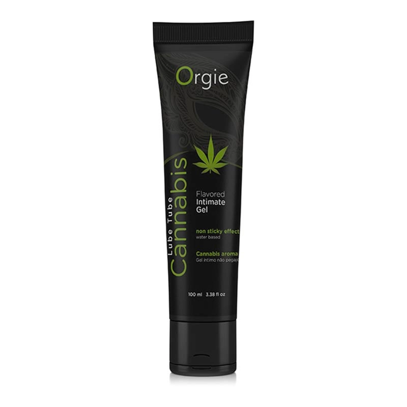 Lubrifiant à base d'eau Lube Tube Cannabis (100ml) - Orgie