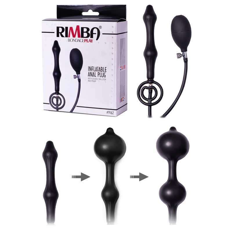 Plug anal gonflable Inflatable Anal Plug - Rimba