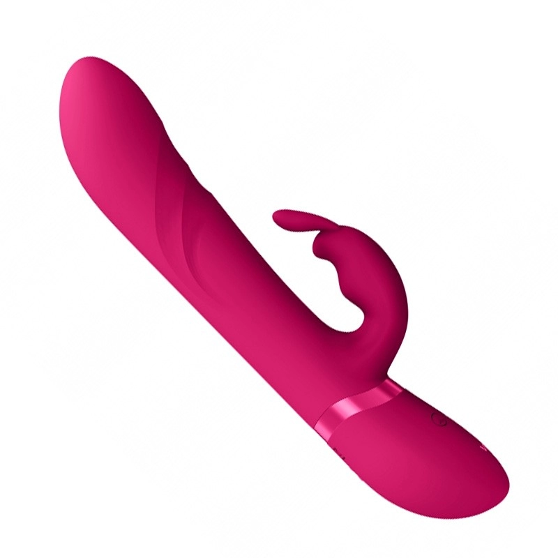 Vibromasseur rabbit avec perles vibrantes et rotatives Nari - Vive