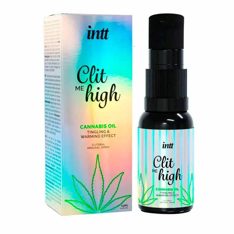 Stimulant pour clitoris Intt Clit me High Cannabis Oil - 15ml