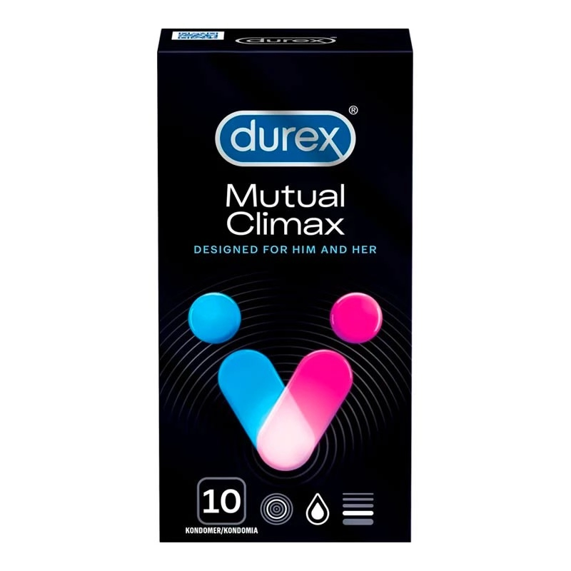 Préservatifs Durex Performax Intense - Orgasme mutuel (10 Préservatifs)