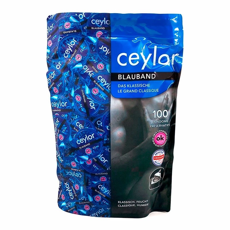 Préservatifs Ceylor Bande Bleue 100pc