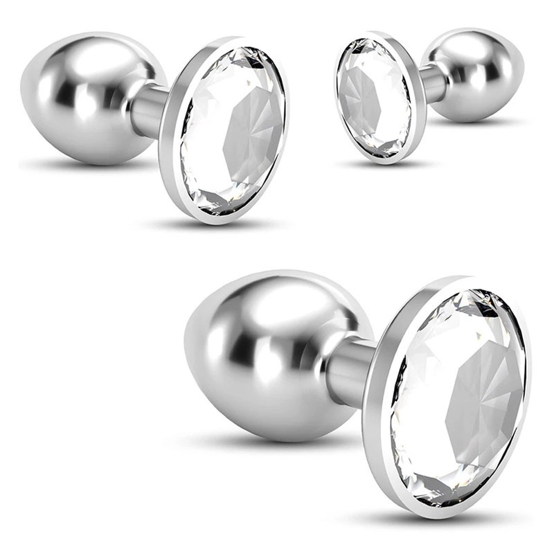 Set aus 3 Analplugs - Crushious Bijou anal train trio