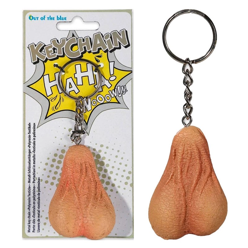 Hoden-Schlüsselanhänger - Out of the Blue