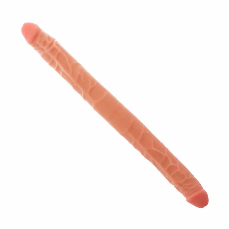 Double Dildo Get Real Double Dong 40 cm (Beige) - ToyJoy