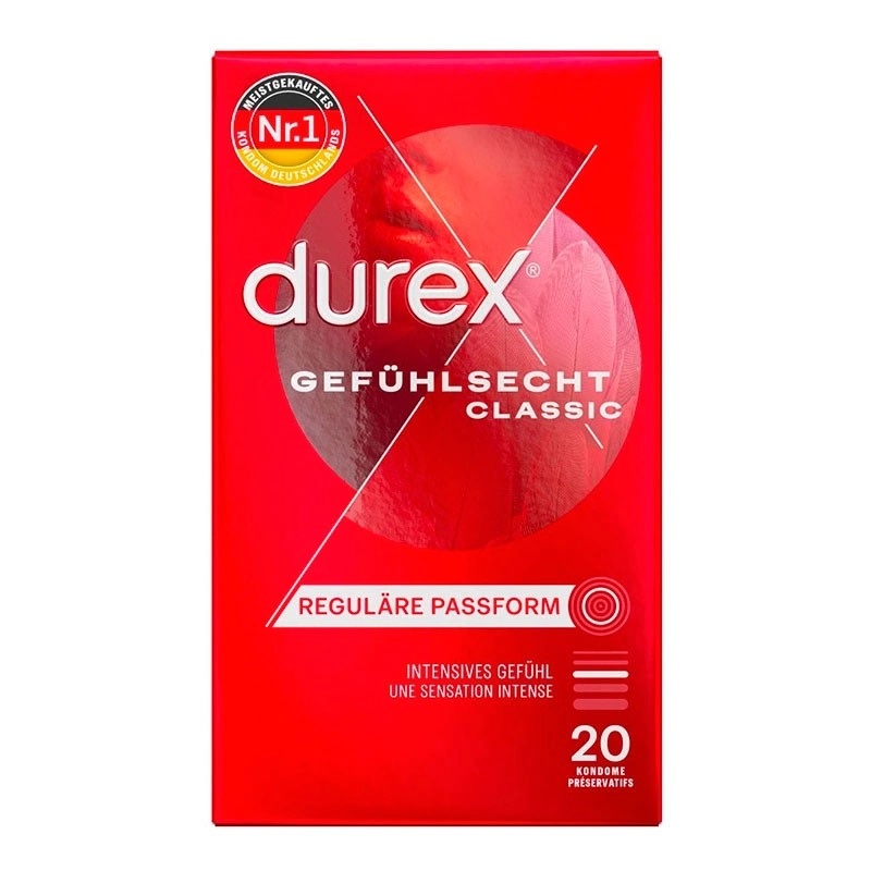 Durex Feeling Classic (20 Préservatifs)