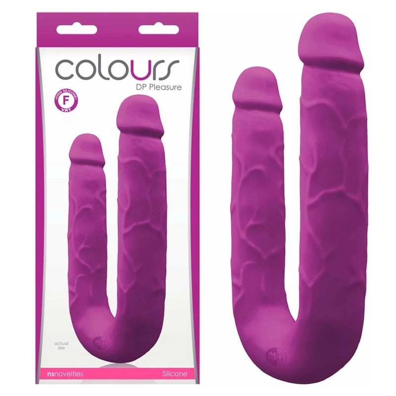 Double dildo DP Pleasure 45 cm (Violet) - NS Novelties