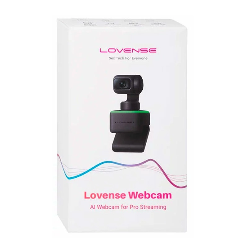AI 4K webcam for live streaming - Lovense