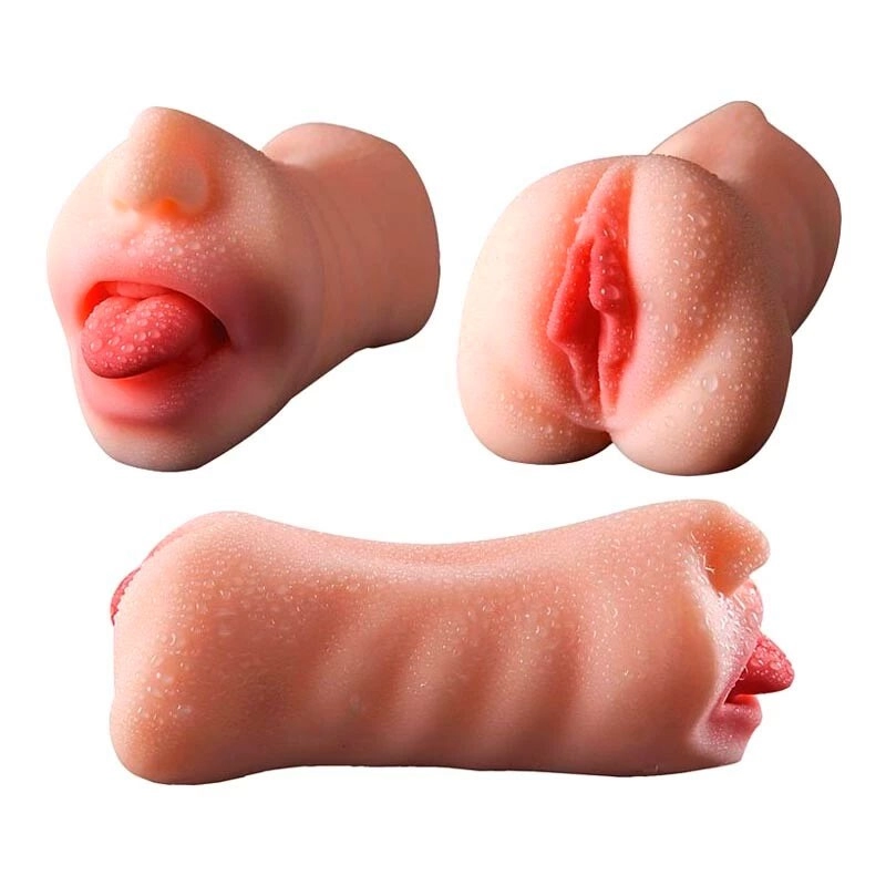 Lustmuschi 2 en 1 (Bouche et vagin) - Man Eater Skinsations
