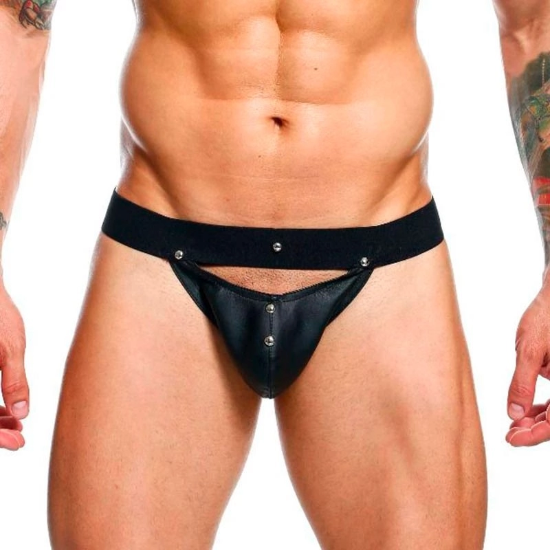 Perizoma Peakaboo (nero) - DNGEON